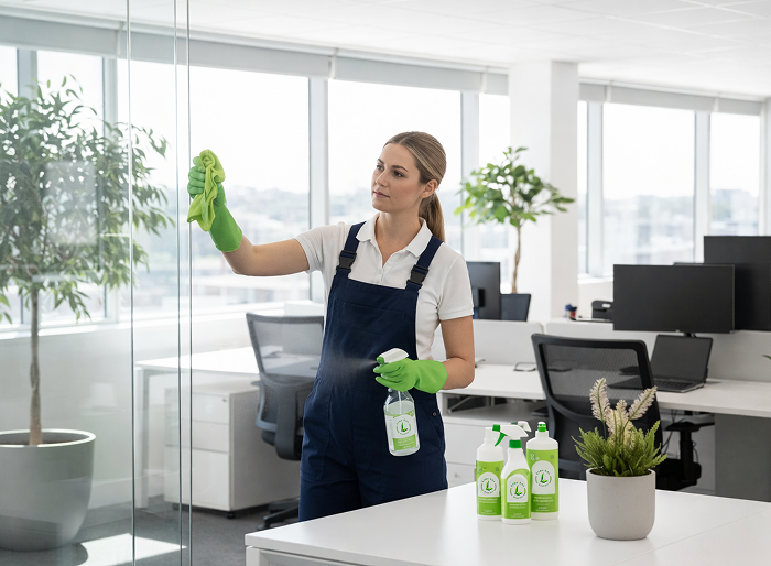 a clean workspace that supports your business