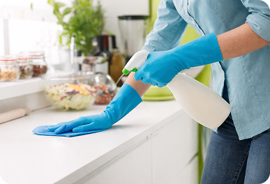 high touch surface disinfection
